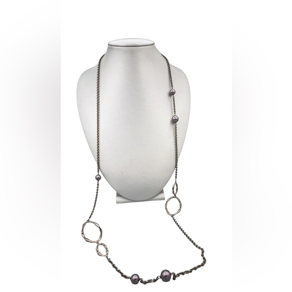 Alexis Bittar Faux Pearl Necklace